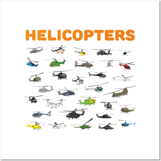 All Helicopters Posters and Art